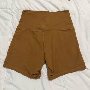 Aerie Brown Bike Shorts